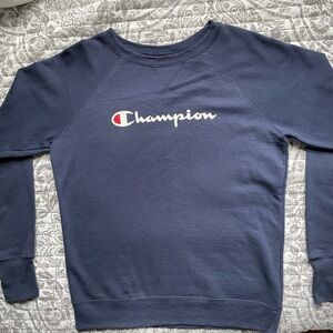 Bundle of 2 Champion Sweatshirts - Women’s Size Small, Navy & Grey